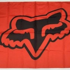 Fox Style 2 Racing Shox Banner Flag - Car ATV Bike Oil Head Suspension Workshop 3x5ft