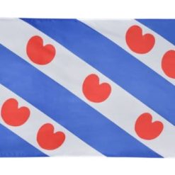 Friesland 3x5FT Flag Banner Frisia Netherlands Dutch Holland Hearts