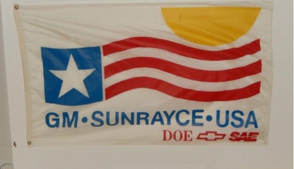 GM - Sunrayce - USA Flag 3X5 Ft Polyester Banner USA 90x150cm