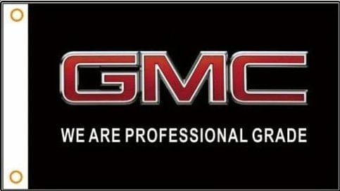GMC Car Flag USA 3X5 Ft Polyester Banner USA 90x150cm