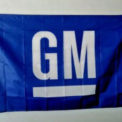 GM Motors Flag 3X5 Ft Polyester Banner USA 90x150cm