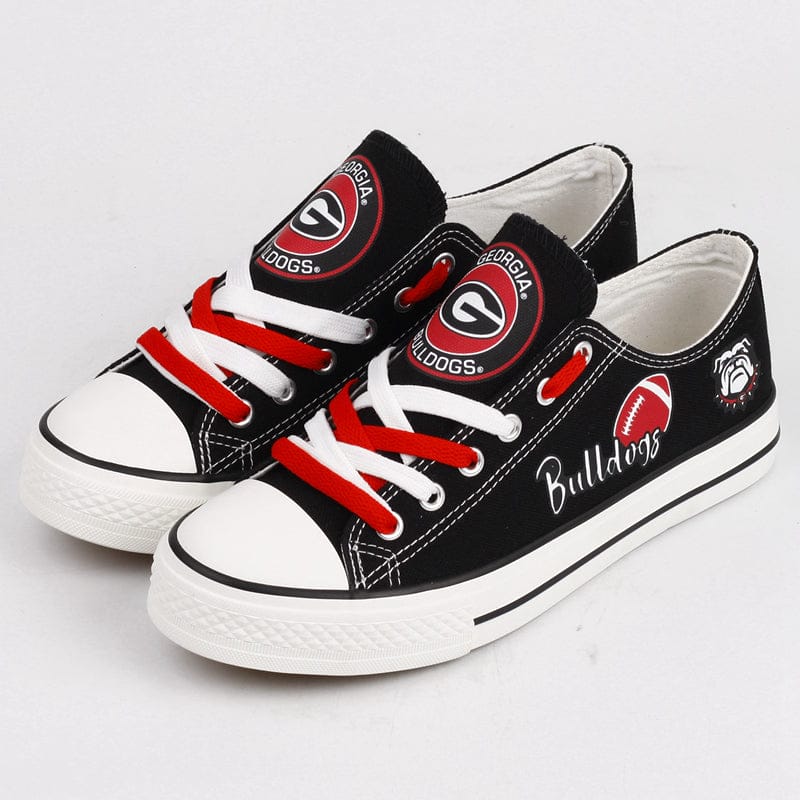 Georgia Bulldogs Sport Sneakers Shoes For Men Women Fans