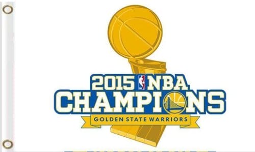 Golden State Warriors 2015 Champs US Flag 3X5Ft Polyester Banner USA Digital Print