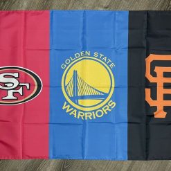 Golden State Warriors 49ers Giants Flag 3x5 ft Banner Man-Cave New