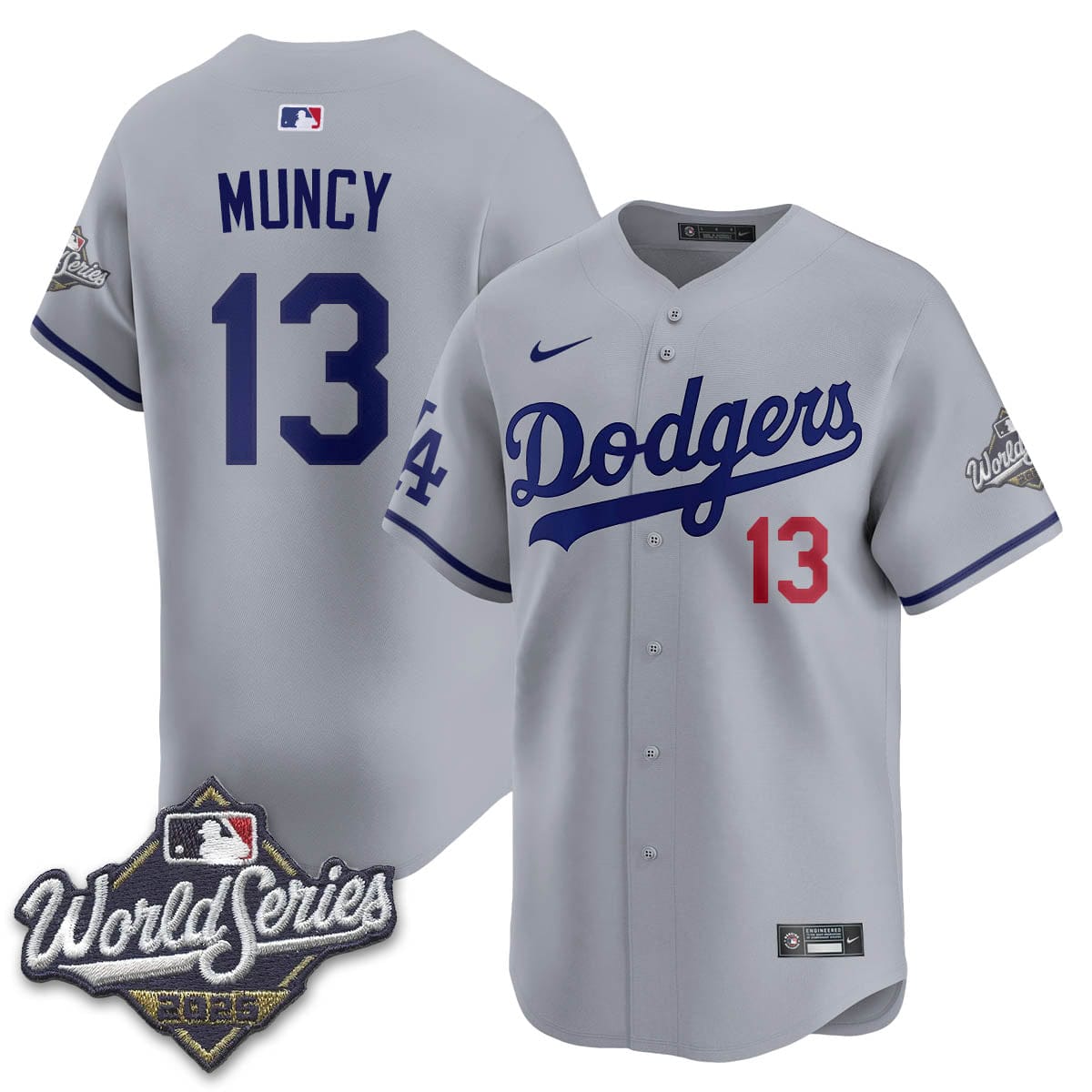 Los Angeles Dodgers 2025 World Series Jersey - All Stitched - Image 13