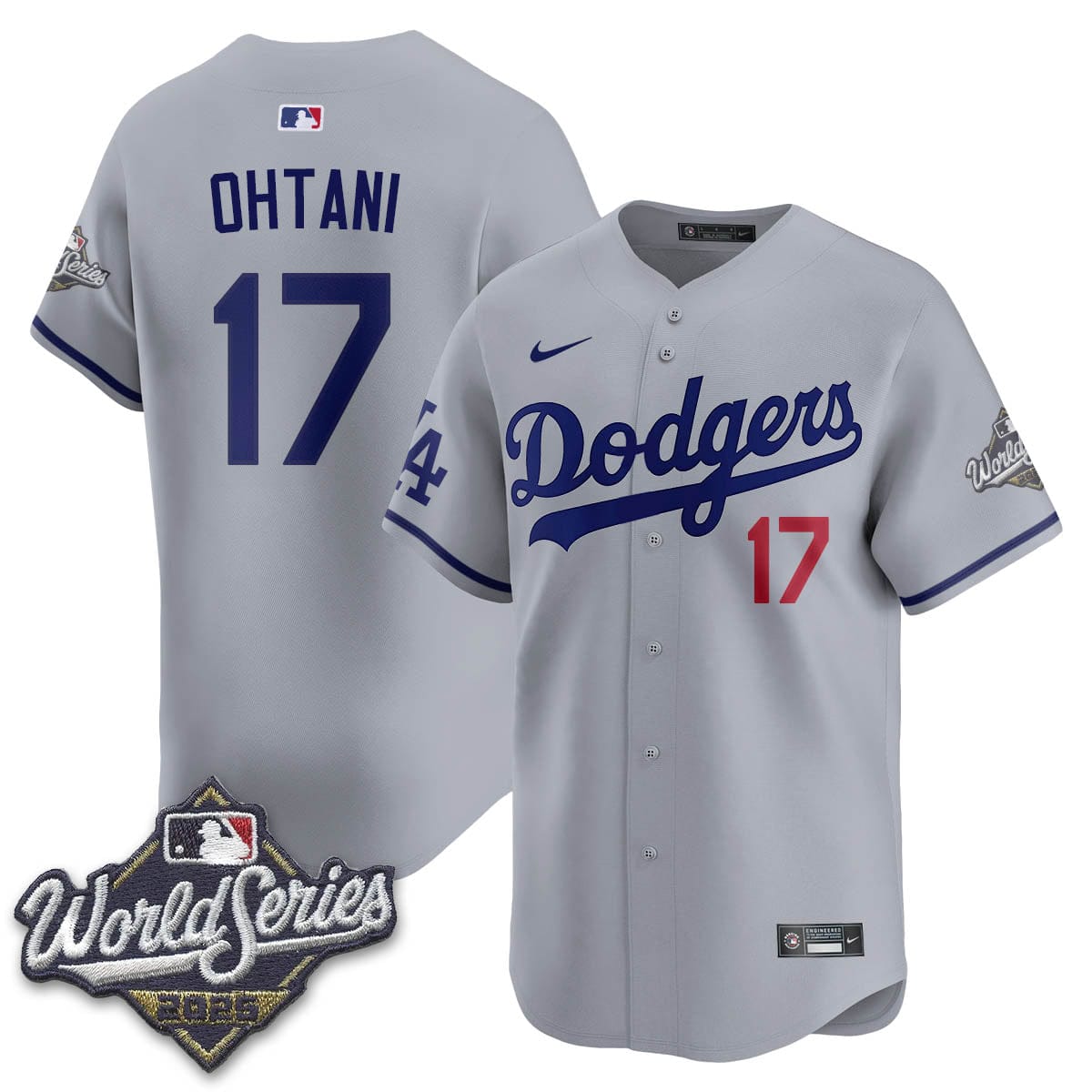 Los Angeles Dodgers 2025 World Series Jersey - All Stitched - Image 14