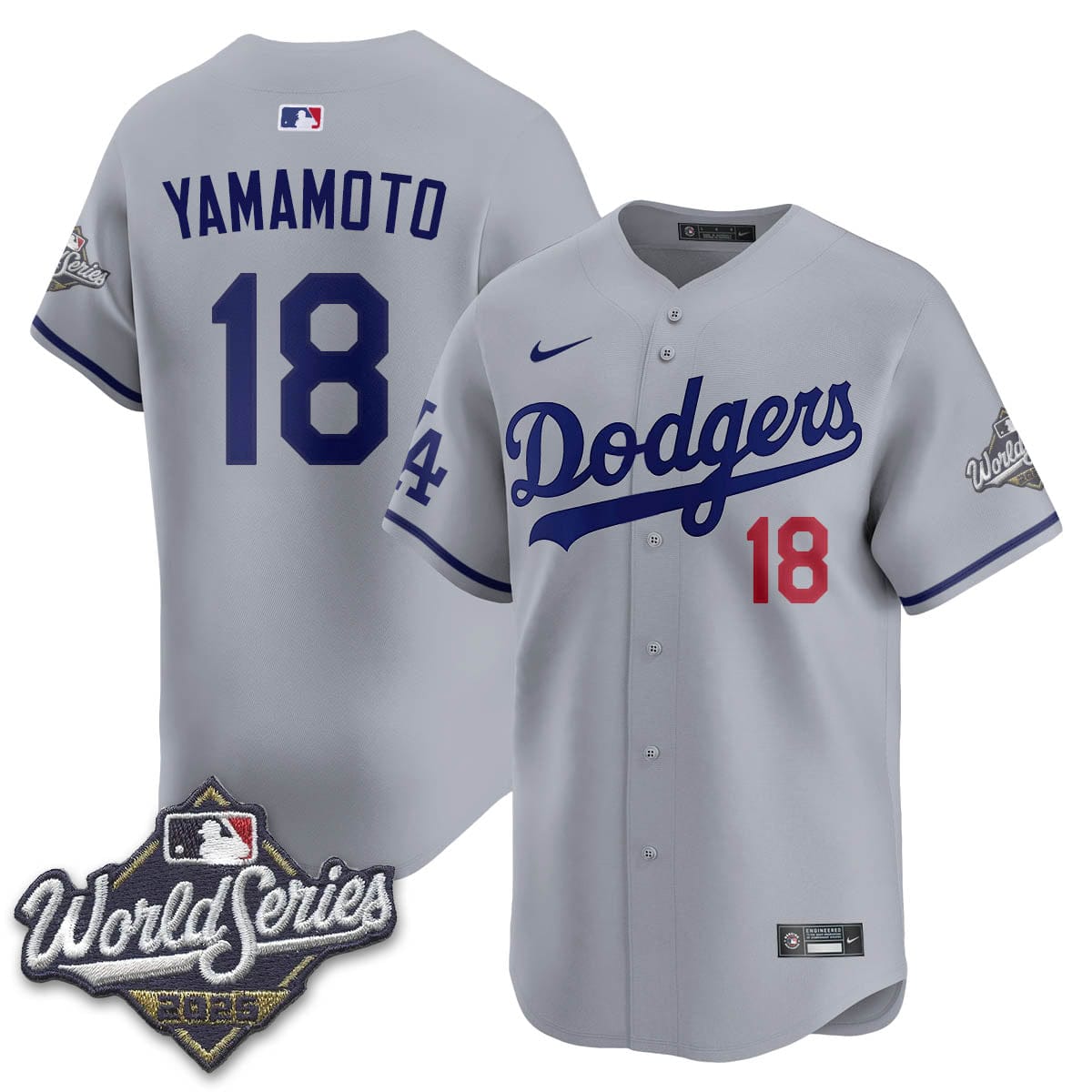 Los Angeles Dodgers 2025 World Series Jersey - All Stitched - Image 16