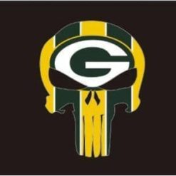 Green Bay Packers Black Flag 3X5 Ft Polyester Banner USA 90x150cm