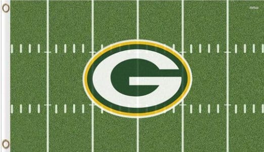 Green Bay Packers Club Green Flag 3X5 Ft Polyester Banner USA 90x150cm