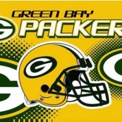 Green Bay Packers Club Logo Flag 3X5 Ft Polyester Banner USA 90x150cm