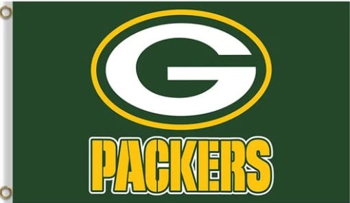 Green Bay Packers Flag 3X5 Ft Polyester Banner USA 90x150cm