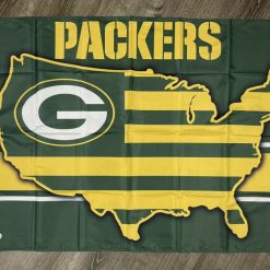 Green Bay Packers Flag 3x5 ft Sports Football Banner Man-Cave Garage