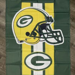 Green Bay Packers Flag 3x5 ft Sports Green Vertical Banner Man-Cave Garage