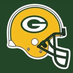 Green Bay Packers Helmet Yellow Flag 3X5 Ft Polyester Banner USA 90x150cm