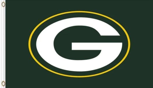 Green Bay Packers Logo Flag 3X5 Ft Polyester Banner USA 90x150cm