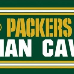 Green Bay Packers Man Cave Flag 3X5 Ft Polyester Banner USA 90x150cm