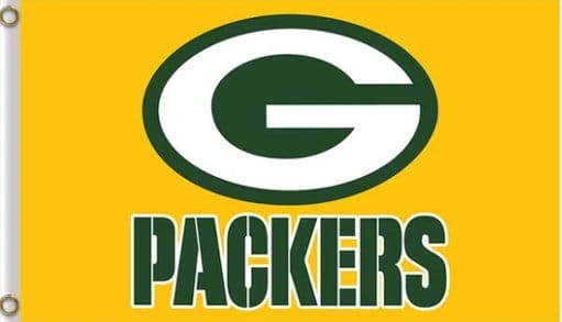 Green Bay Packers Team US Flag 3X5 Ft Polyester Banner USA 90x150cm