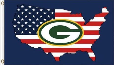 Green Bay Packers US Flag 3X5 Ft Polyester Banner USA 90x150cm