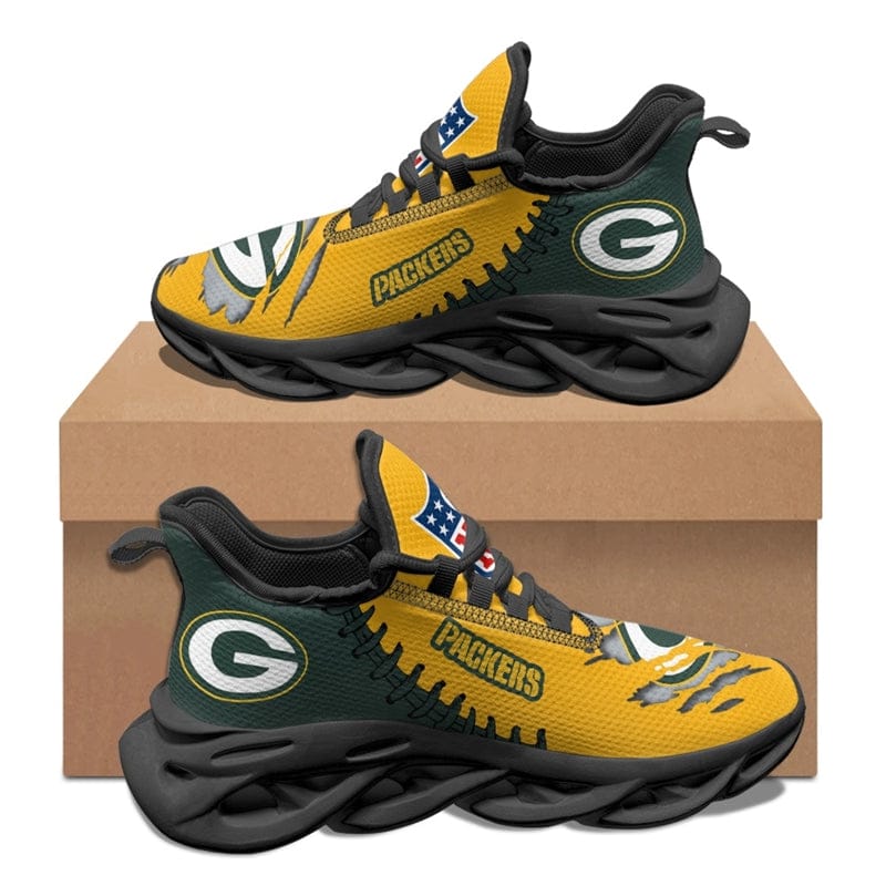 Alternative view of Green Bay Packers V1 WK9 Sneaker Shoes For Men Women Fans