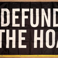 HOA Flag America Man Cave Defund The HOA Home Owners Sign USA 3x5ft