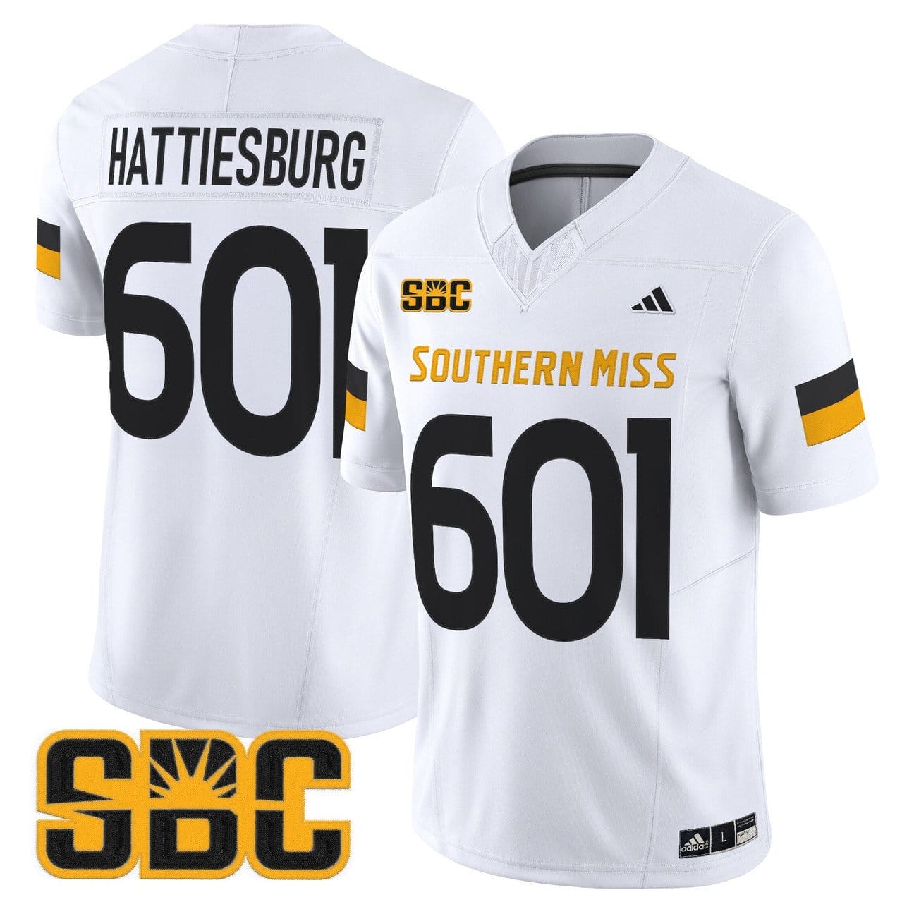 Carl Chester Jersey #7 Southern Miss Golden Eagles 2025 Vapor Limited Stitched - Image 5
