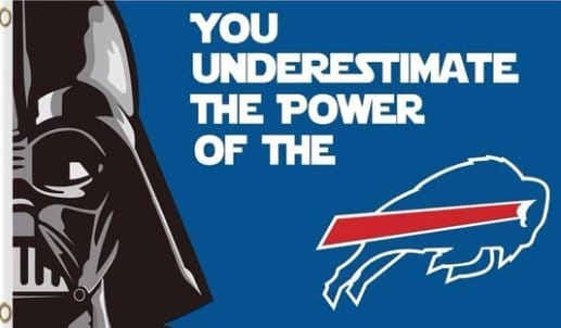 Hemlet Buffalo Star & Wars Flag 3X5 Ft Polyester Banner USA 90x150cm