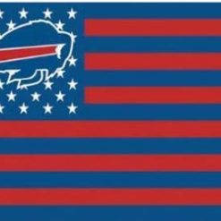 Hemlet Buffalo Star and Stripes Flag 3X5 Ft Polyester Banner USA 90x150cm