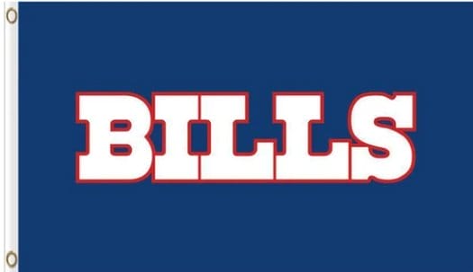 Hemlet Buffalo Team Flag 3X5 Ft Polyester Banner USA 90x150cm