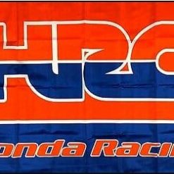 Honda HRC Racing Red Blue Flag 3X5 Ft Polyester Banner USA 90x150cm