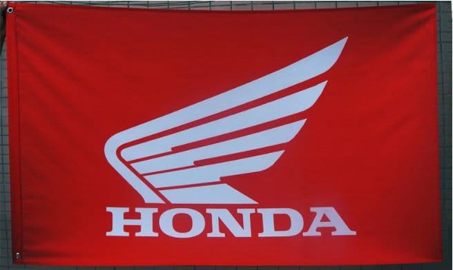 Honda Racing Motorcycles Flag 3X5 Ft Polyester Banner USA 90x150cm
