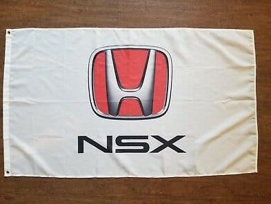 Honda Racing NSX Flag 3X5 Ft Polyester Banner USA 90x150cm