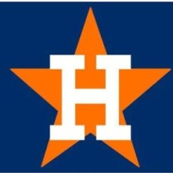 Houston Astros Baseball Team Blue flag 3X5Ft Banner USA Polyester with Brass Grommets - 32