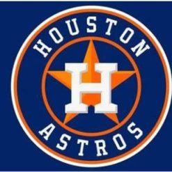 Houston Astros Baseball Team Blue flag 3X5Ft Banner USA Polyester with Brass Grommets - 33