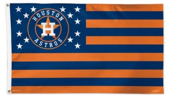 Houston Astros Baseball Team flag 3X5Ft Banner USA Polyester with Brass Grommets - 21