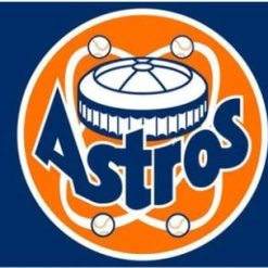 Houston Astros Blue flag 3X5Ft Banner USA Polyester with Brass Grommets - 26