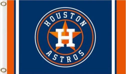 Houston Astros Crush City flag 3X5Ft Banner USA Polyester with Brass Grommets - 15