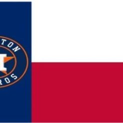 Houston Astros Polyester flag 3X5Ft Banner USA Polyester with Brass Grommets - 10
