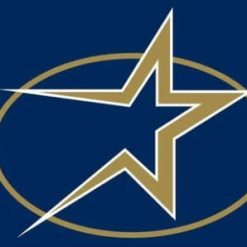 Houston Astros US flag 3X5Ft Banner USA Polyester with Brass Grommets - 12
