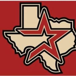 Houston Astros US flag 3X5Ft Banner USA Polyester with Brass Grommets - 13
