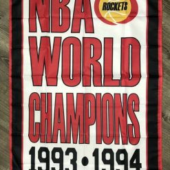 Houston Rockets Championship Flag 3x5 ft Basketball Sports Banner Man-Cave
