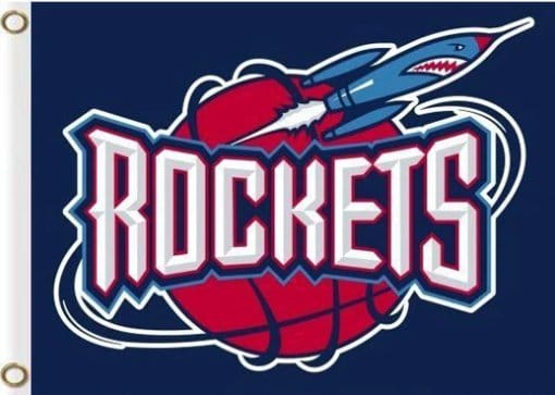 Houston Rockets Custom Flag 3X5Ft Polyester Banner USA Digital Print