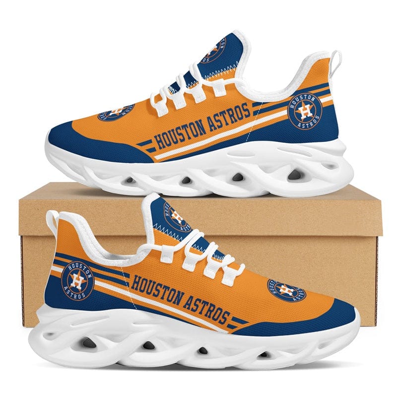 Alternative view of Houston Astros Max Soul Sneakers Shoes Elevate Your Every Step