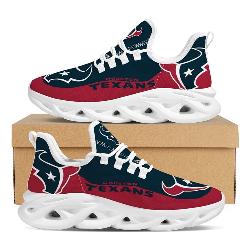 Alternative view of Houston Texans Max Soul Sneakers Shoes Elevate Your Every Step