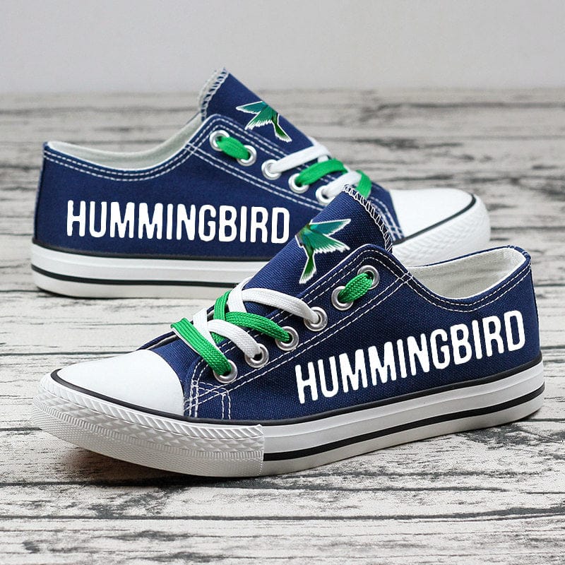 Alternative view of Hummingbird Canvas Sneakers Shoes For Men Women Fans