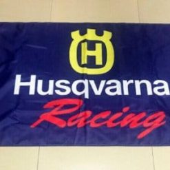 Husqvarna Motorcycles Racing Blue Flag 3X5 Ft Polyester Banner USA 90x150cm