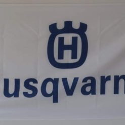 Husqvarna Motorcycles Racing Flag 3X5 Ft Polyester Banner USA 90x150cm