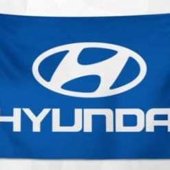 Hyundai Car Racing Flag 3X5 Ft Polyester Banner USA 90x150cm