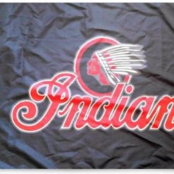 Indian Black Red Flag 3X5 Ft Polyester Banner USA 90x150cm
