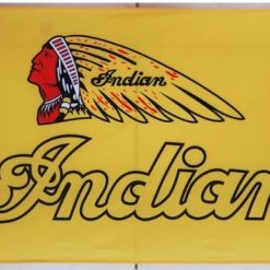 Indian Motorcycles Yellow Flag 3X5 Ft Polyester Banner USA 90x150cm