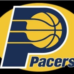 Indiana Pacers Custom US Sport Black Flag 3X5Ft Polyester Banner USA Digital Print